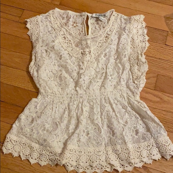 Forever 21 Tops - DONATED Forever 21 | Lace babydoll top